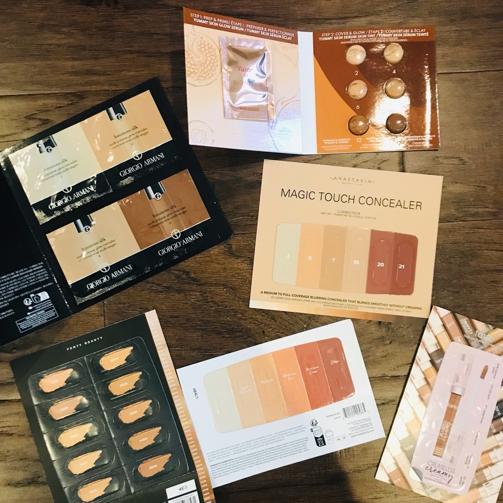 Bundle of Popular Concealer Brand Samples NWT